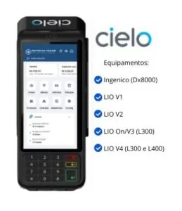 Sistema PDV em maquininha Smart POS Cielo